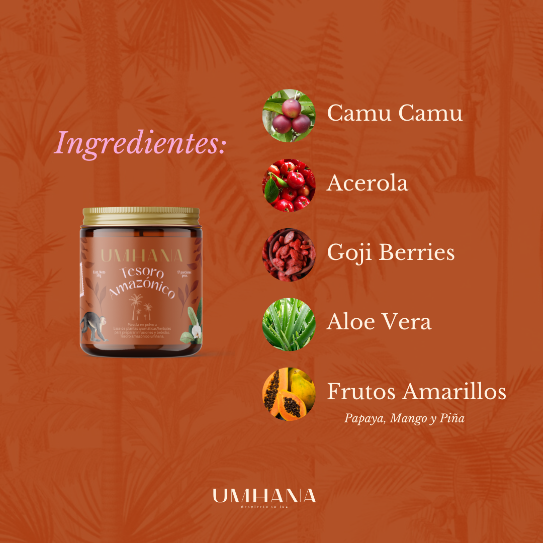 Amazon Jungle Treasure: Blend for the immune system and healthy skin