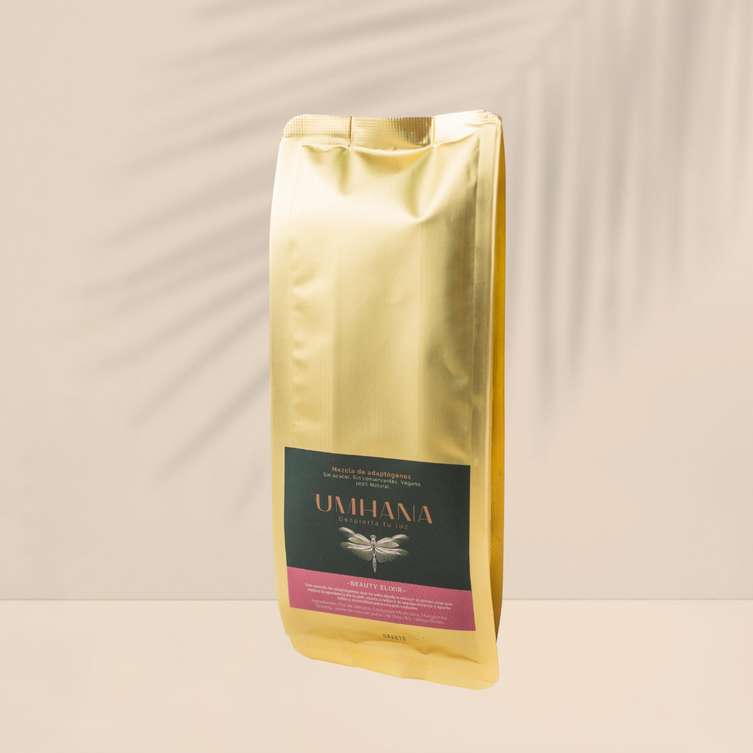 Elixir Botánico: Mezcla para estimular el colágeno en la piel UMHANA | Mezclas a base de Plantas & Adaptógenos
