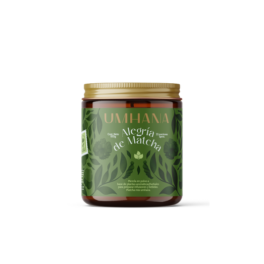 Alegría de Matcha 50gr: Matcha + Adaptogens